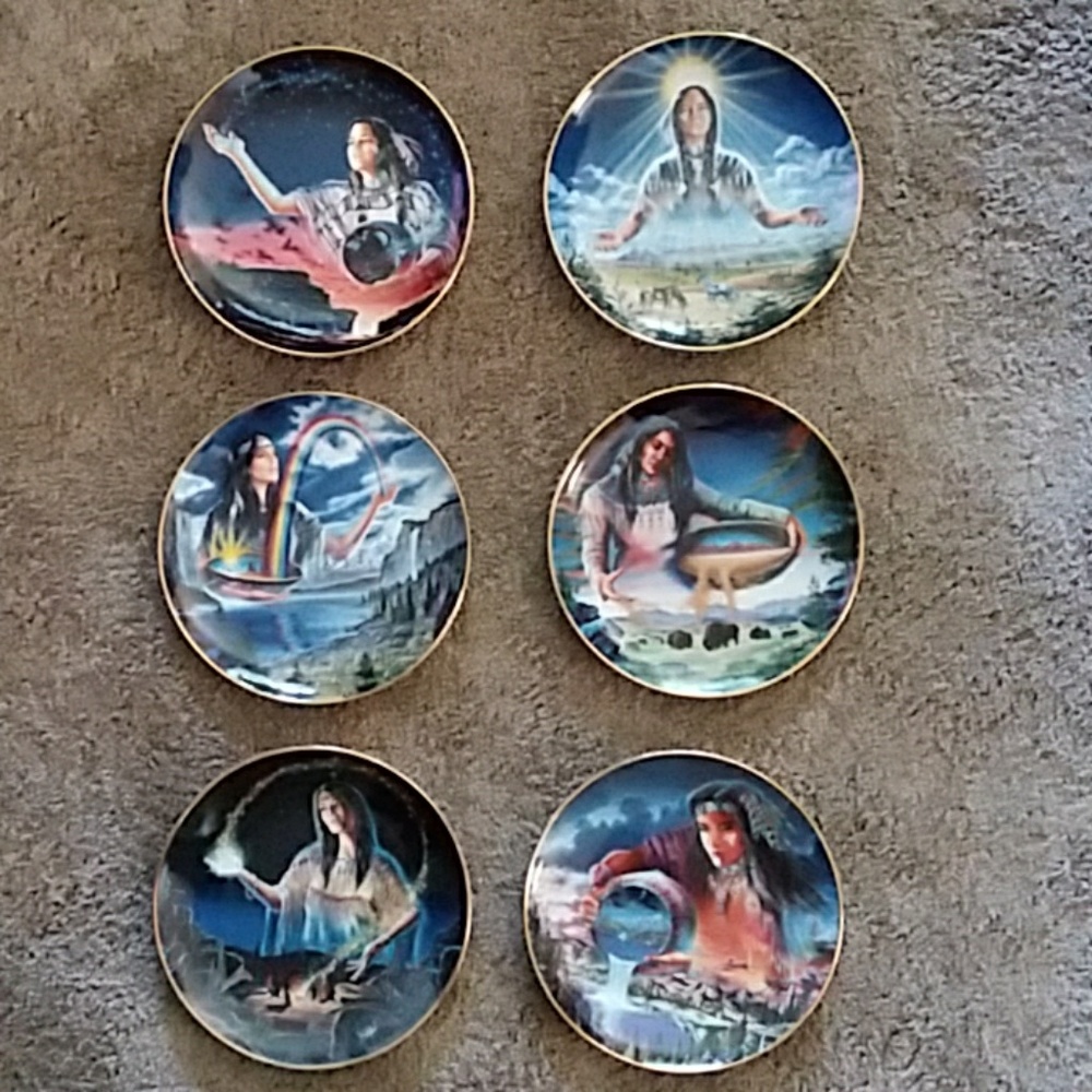 Maiden of the evening stars limited edition plates